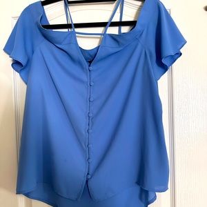 Express top Size Medium Blue